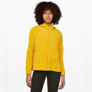 Lululemon Pack It Up Jacket Women’s Sz 6 Honeycomb Hooded Cinch Waist Pockets